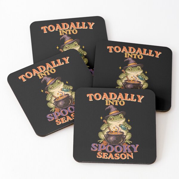 Item preview, Toadally Into Spooky Season – Witchy Frog Halloween designed and sold by Bawek85Designs.