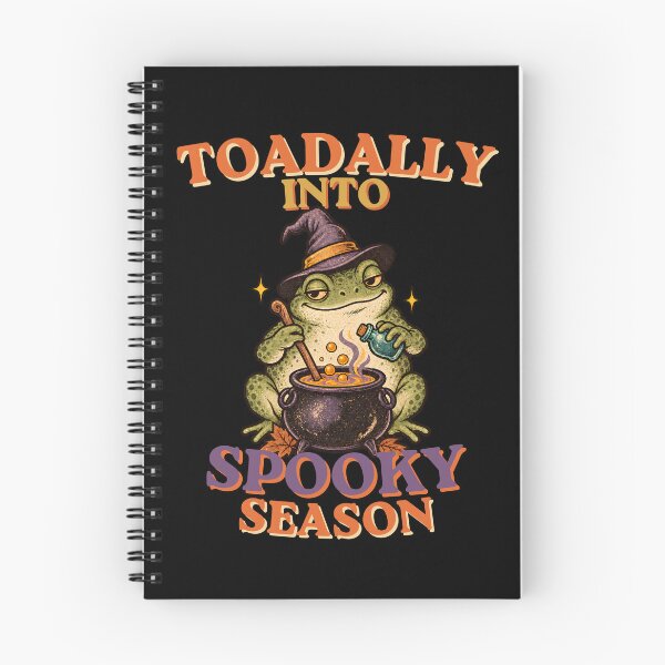 Item preview, Toadally Into Spooky Season – Witchy Frog Halloween designed and sold by Bawek85Designs.