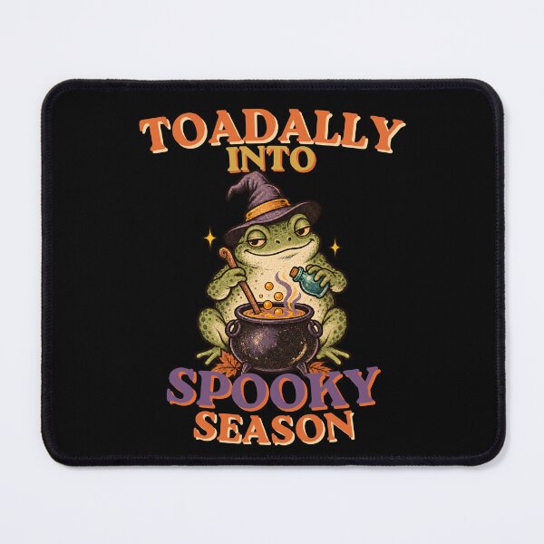 Item preview, Toadally Into Spooky Season – Witchy Frog Halloween designed and sold by Bawek85Designs.