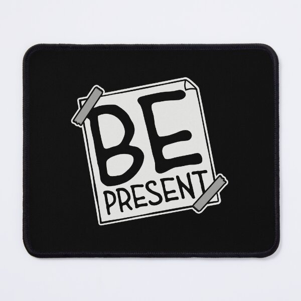 Item preview, Be Present Inspirational Meditation Spiritual Logo designed and sold by shirt-o-mat.