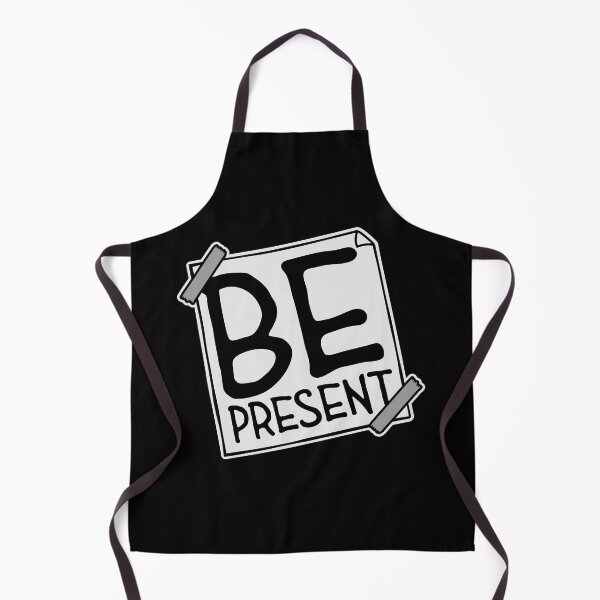Aperçu de l'œuvre Logo spirituel inspirant de méditation « Soyez présent » créée et vendue par shirt-o-mat.