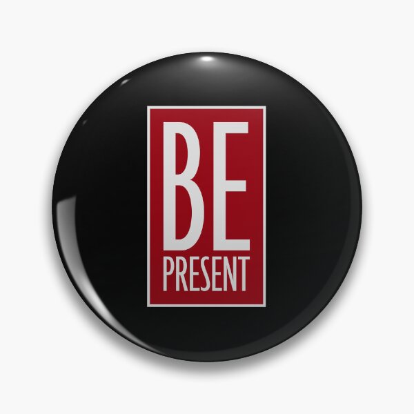Item preview, Be Present Inspirational Meditation Spiritual Logo designed and sold by shirt-o-mat.