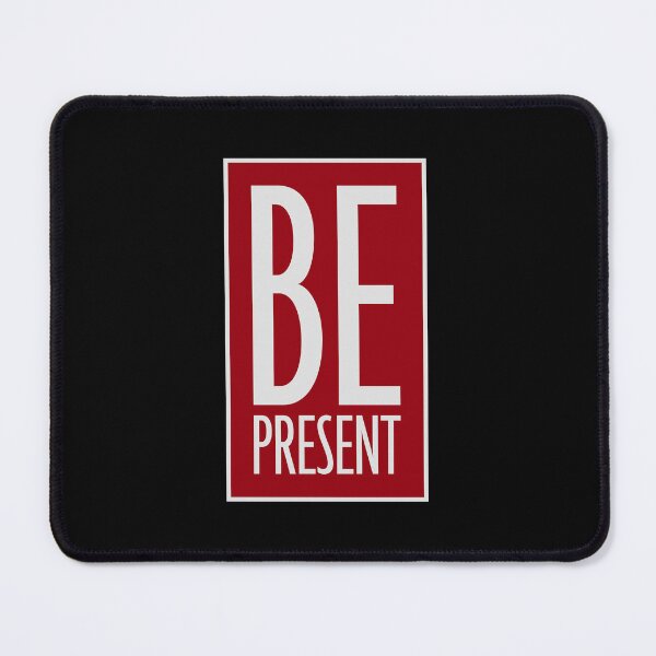Item preview, Be Present Inspirational Meditation Spiritual Logo designed and sold by shirt-o-mat.
