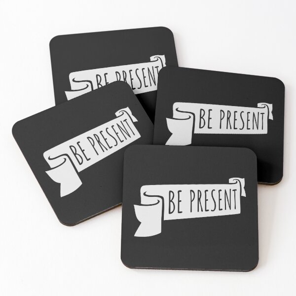 Item preview, Be Present Inspirational Meditation Spiritual Logo designed and sold by shirt-o-mat.