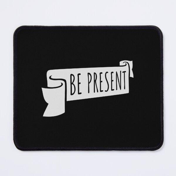 Item preview, Be Present Inspirational Meditation Spiritual Logo designed and sold by shirt-o-mat.
