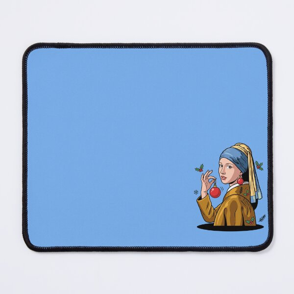 Item preview, Girl With A Pearl Earring Christmas Parody Pop Art designed and sold by Rare By Hero.