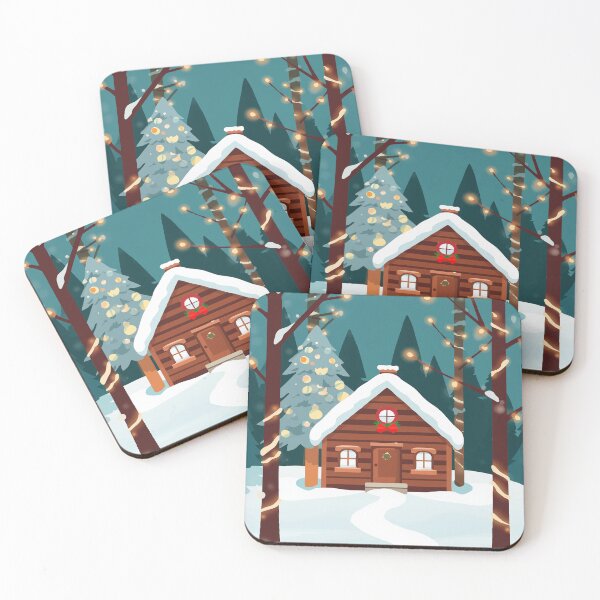 Item preview, A Little Cabin Christmas designed and sold by AbstractAnom.