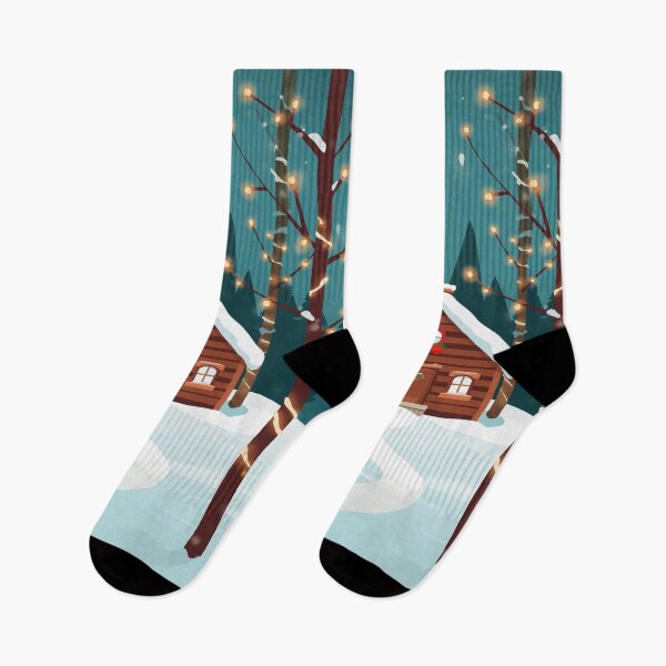 Item preview, A Little Cabin Christmas designed and sold by AbstractAnom.