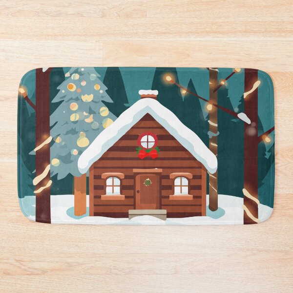 Item preview, A Little Cabin Christmas designed and sold by AbstractAnom.