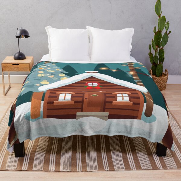 Item preview, A Little Cabin Christmas designed and sold by AbstractAnom.