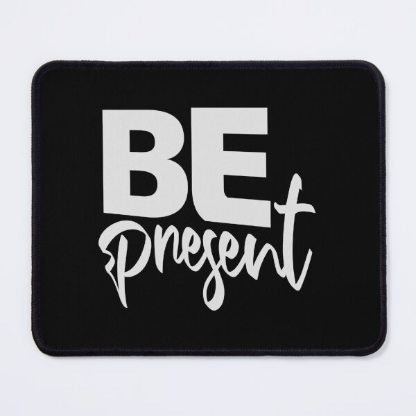 Item preview, Be Present Inspirational Meditation Spiritual Logo designed and sold by shirt-o-mat.