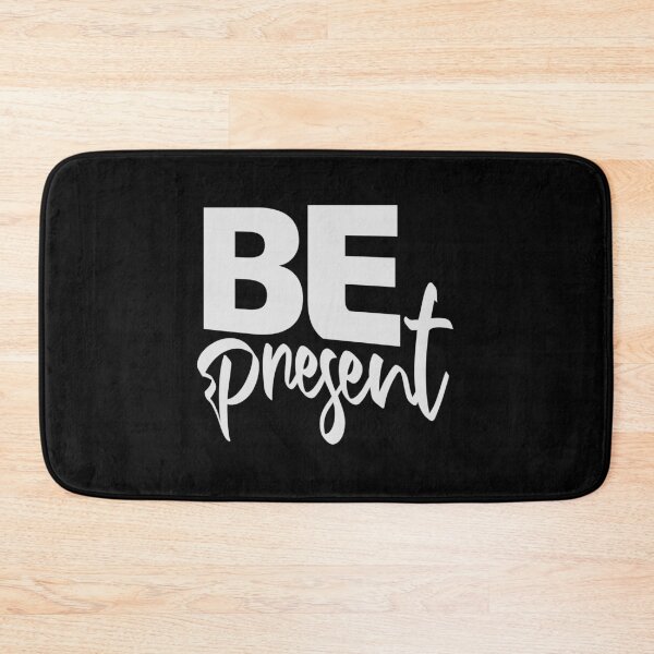 Item preview, Be Present Inspirational Meditation Spiritual Logo designed and sold by shirt-o-mat.