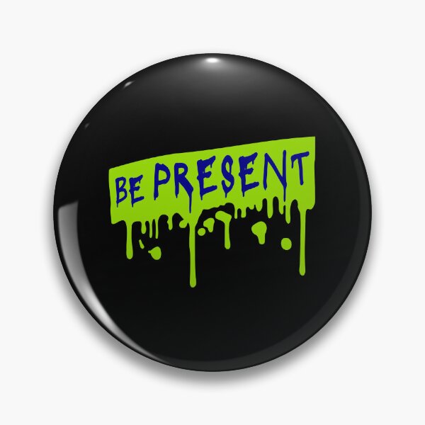 Item preview, Be Present Inspirational Meditation Spiritual Logo designed and sold by shirt-o-mat.