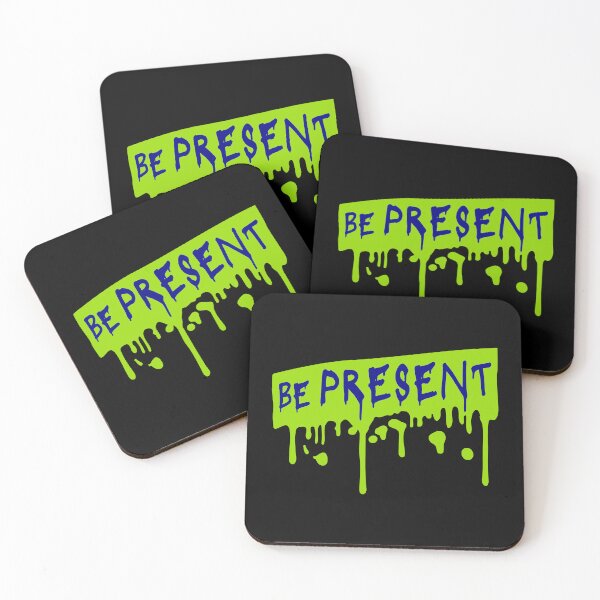 Item preview, Be Present Inspirational Meditation Spiritual Logo designed and sold by shirt-o-mat.