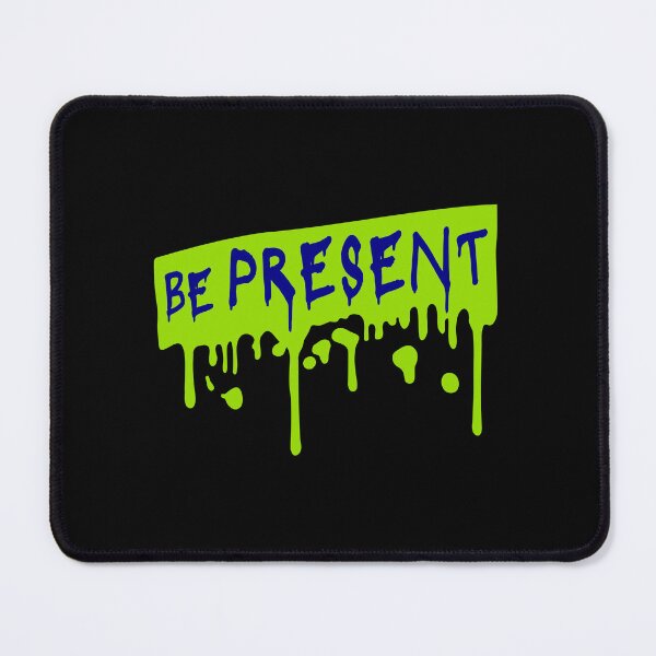 Item preview, Be Present Inspirational Meditation Spiritual Logo designed and sold by shirt-o-mat.