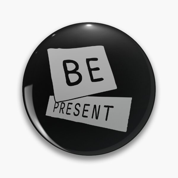 Item preview, Be Present Inspirational Meditation Spiritual Logo designed and sold by shirt-o-mat.