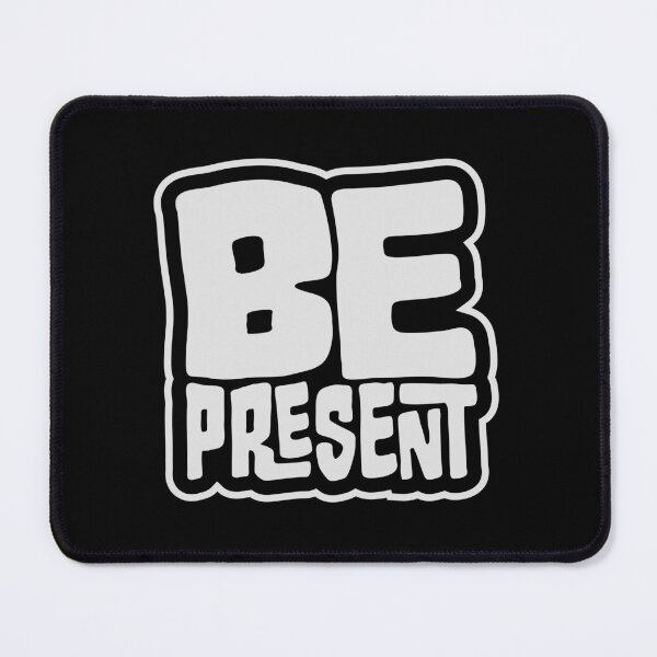 Item preview, Be Present Inspirational Meditation Spiritual Logo designed and sold by shirt-o-mat.