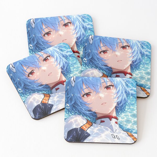 Item preview, Rei Ayanami – Azure Serenity designed and sold by Pixel Sakura Gallery.