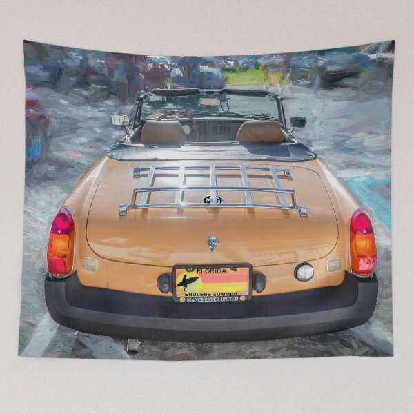 Item preview, 1978 Yellow MG MGB Convertible designed and sold by RichFrancoCars.
