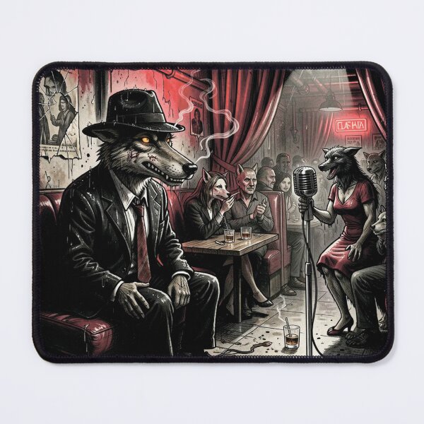 Item preview, A nightclub for werewolves. designed and sold by MagelliShop.
