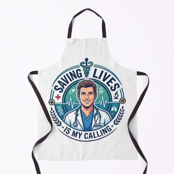 Item preview, Saving Lives Is My Calling Medical Hero Doctor Design designed and sold by PixelStyle Studio.