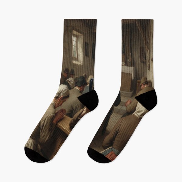 Item preview, Funny Peasant Taking Selfie in Church Historical Meme Art designed and sold by AfresStudio.
