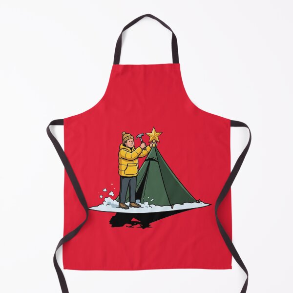 Item preview, Winter Camping Christmas Tree Tent Star Pop Art designed and sold by Rare By Hero.
