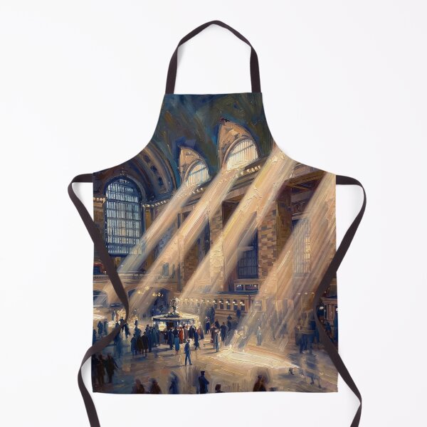 Item preview, Cathedral of Light - Grand Central Station Fine Art Print designed and sold by CleverCulture.