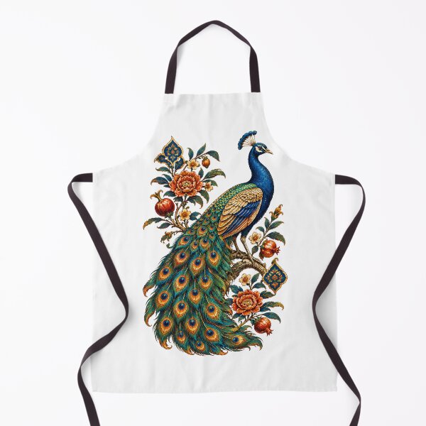 Item preview, Persian Peacock & Floral Art designed and sold by M.Store.