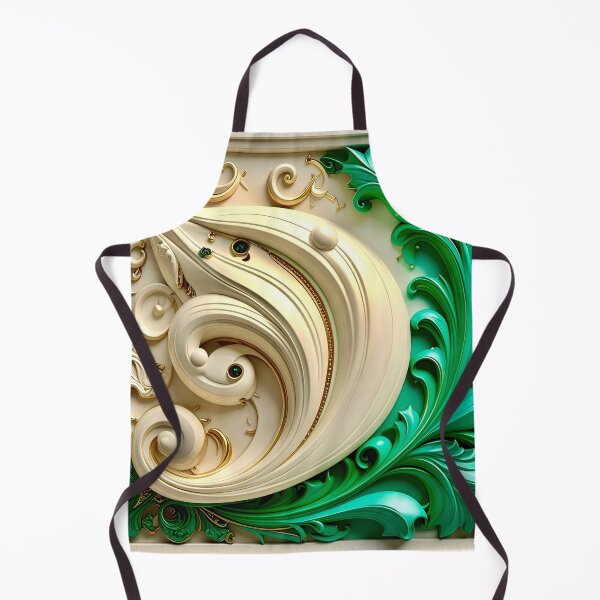 Item preview, Duality of White Ceramic and Jade Marble designed and sold by Vicky Brago-Mitchell®.