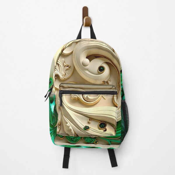 Item preview, Duality of White Ceramic and Jade Marble designed and sold by Vicky Brago-Mitchell®.