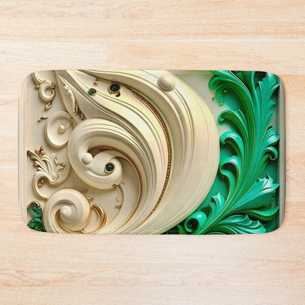 Item preview, Duality of White Ceramic and Jade Marble designed and sold by Vicky Brago-Mitchell®.