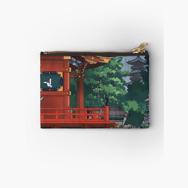 Item preview, Rain at Asakusa Kannon Temple 1933 Tsuchiya Koitsu Wall Art designed and sold by Sintija BILIKA.