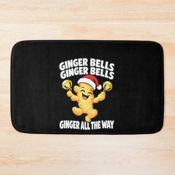 Item preview, Funny Ginger Bells Ginger All Way Art designed and sold by elderberry.