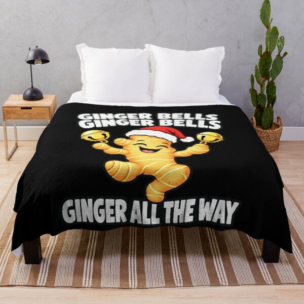 Item preview, Funny Ginger Bells Ginger All Way Art designed and sold by elderberry.