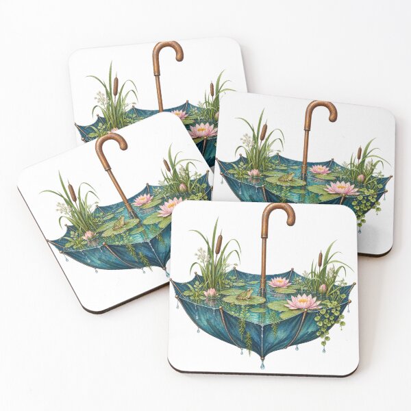 Item preview, Umbrella transformed into a lily pond designed and sold by Lazenco.