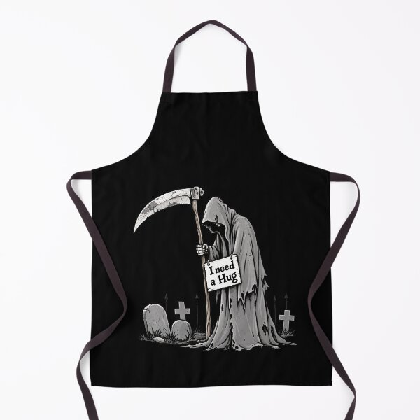 Item preview, Grim Reaper I Need a Hug Spooky Humor designed and sold by elderberry.