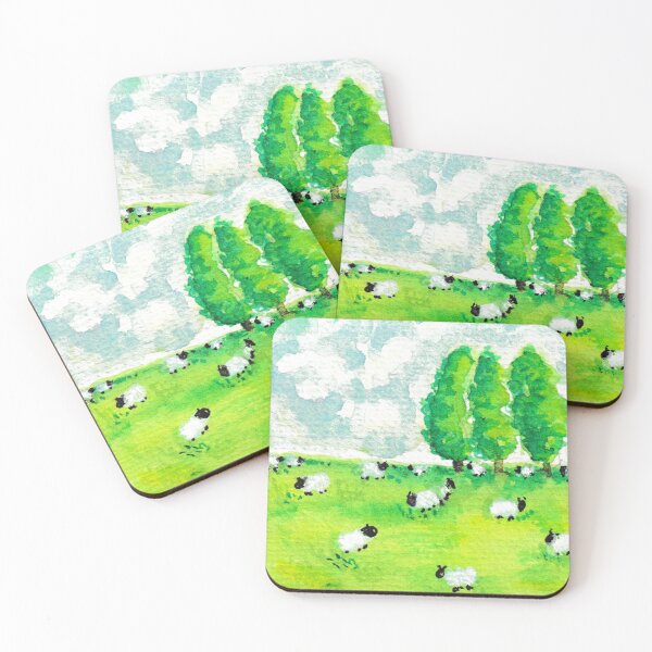 Item preview, Meadow of Sheep designed and sold by LouisesMelange.