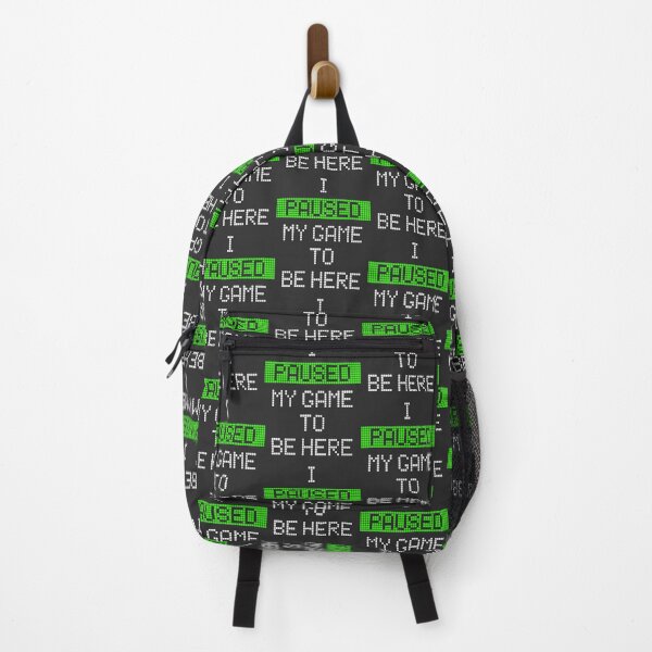 Item preview, I Paused My Game To Be Here Funny Gamer Quote Design designed and sold by HotCocoKitten.