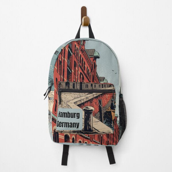 Item preview, Hamburg Germany Retro Comics City Portrait No. 05 designed and sold by Malaryk.