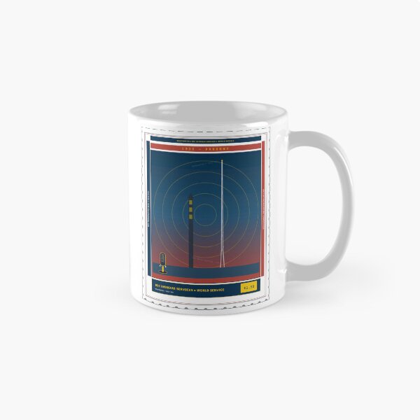 Item preview, Woofferton Shortwave SWL DX Stamp 9410 kHz 1939–Present designed and sold by TribeGlyph.