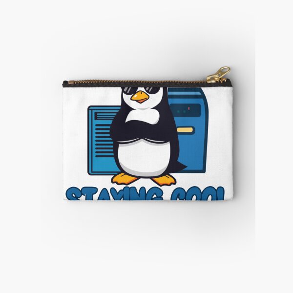 Item preview, Staying Cool Is Literally My Job Penguin Sticker – Funny HVAC Design designed and sold by NKWealthDesign.