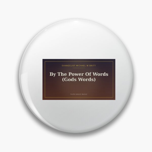 Artikelvorschau, Durch die Macht der Worte (Gottes Worte) — Single Cover Tee entworfen und verkauft von Faithwave Hope & Haven.