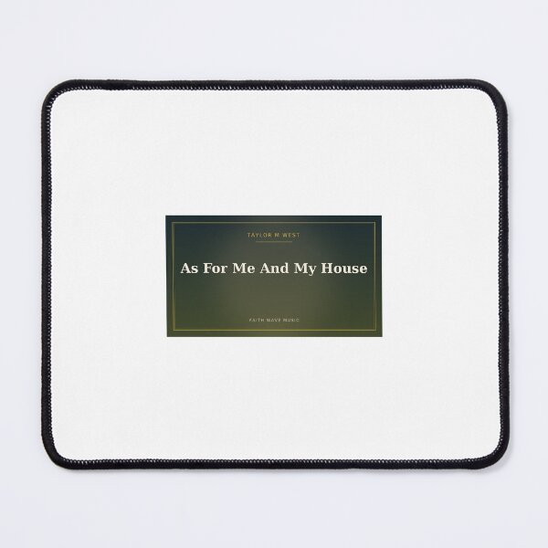 Item preview, As For Me And My House — Album Cover Tee designed and sold by Faithwave Hope & Haven.