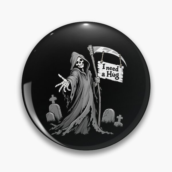 Item preview, I Need a Hug Reaper Humor designed and sold by elderberry.