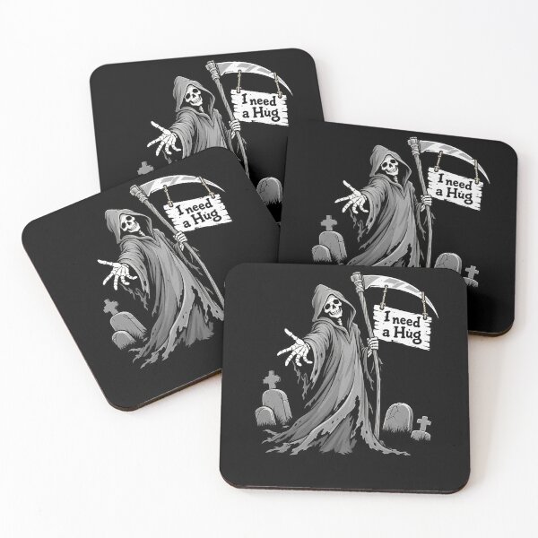 Item preview, I Need a Hug Reaper Humor designed and sold by elderberry.