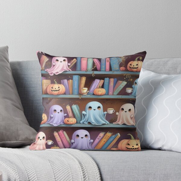 Item preview, Kawaii Ghosts in a Haunted Library designed and sold by BriSher.