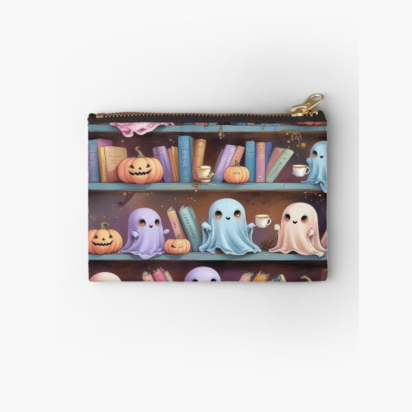 Item preview, Kawaii Ghosts in a Haunted Library designed and sold by BriSher.