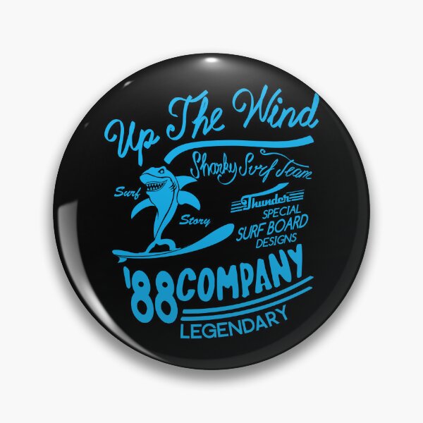 Item preview, Sharky Surf Team Legendary Surfboard Beach Summer Design designed and sold by FuzionRaptor.