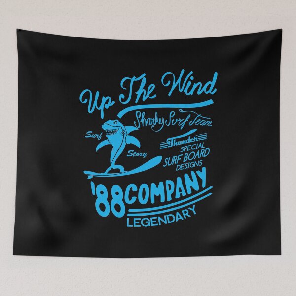 Item preview, Sharky Surf Team Legendary Surfboard Beach Summer Design designed and sold by FuzionRaptor.